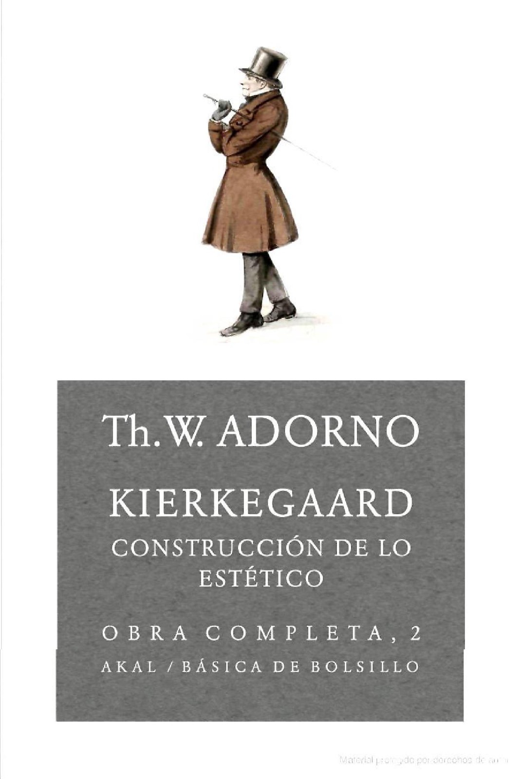 Kierkegaard construcción de lo estetico